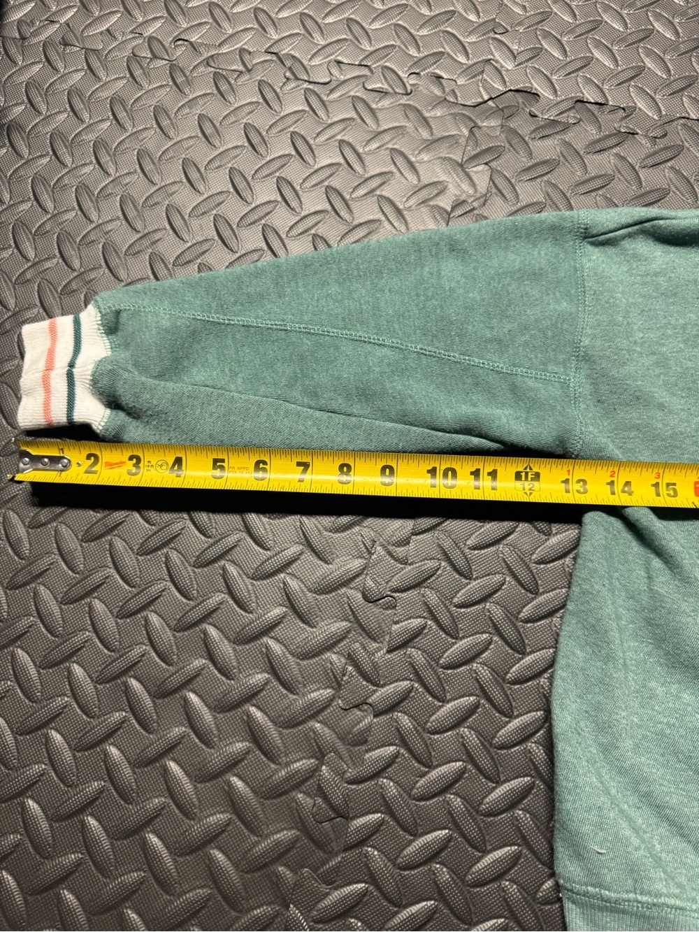 Vintage Havana Girls Chill Crewneck Sweatshirt Green Pink Size M 10/12 - Picture 8 of 11